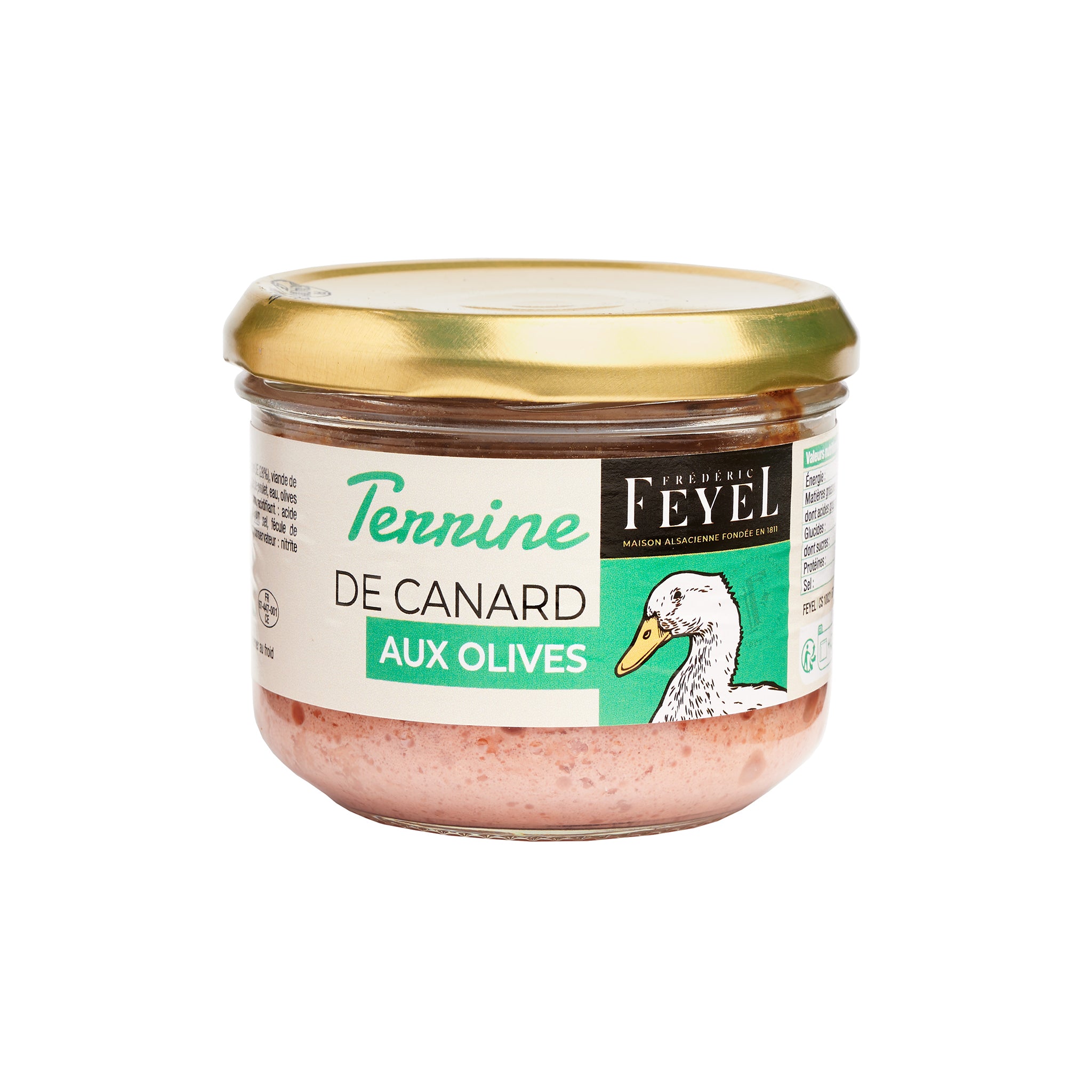 Terrine de Canard aux Olives Feyel