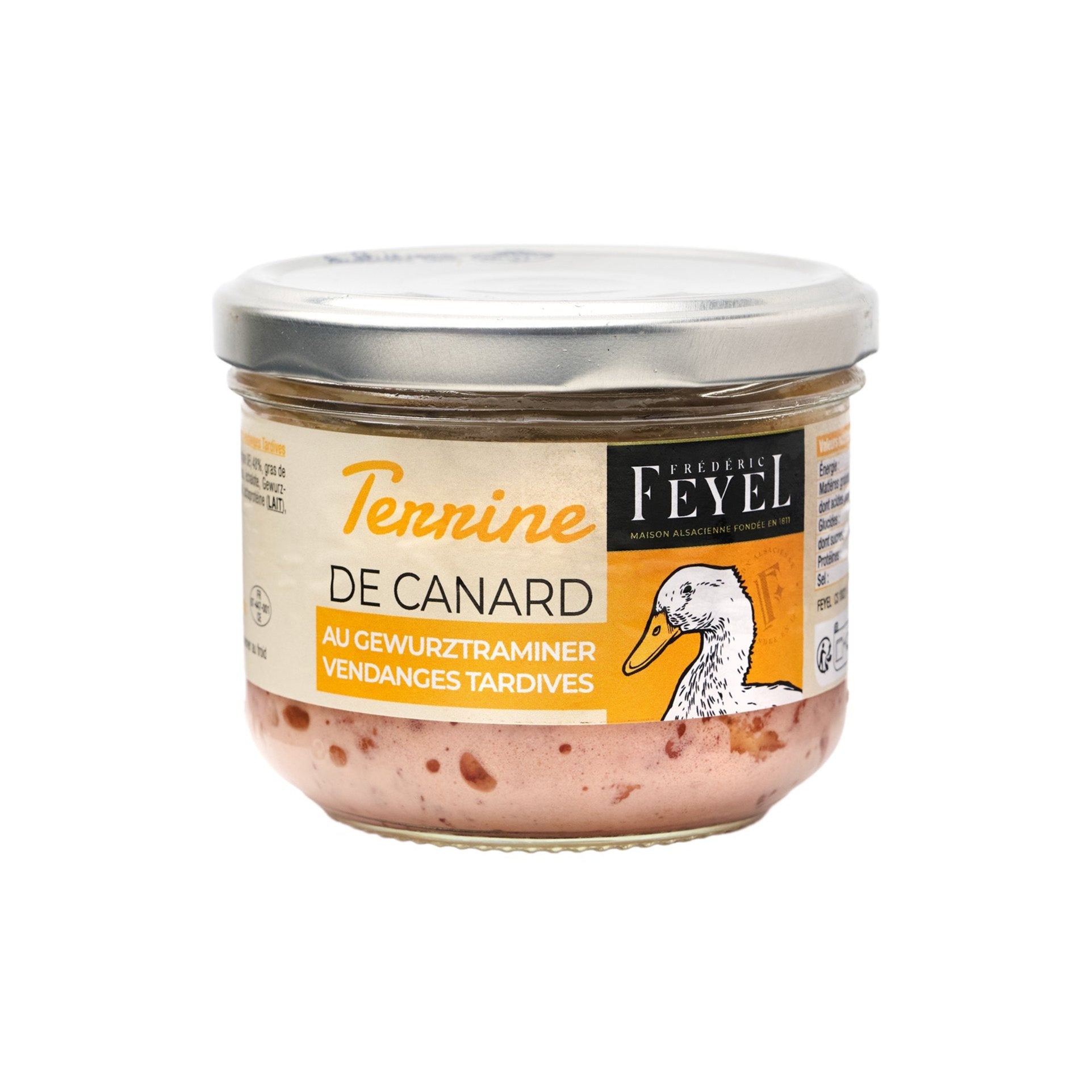 Terrine de Canard au Gewurztraminer Maison Alsacienne Feyel