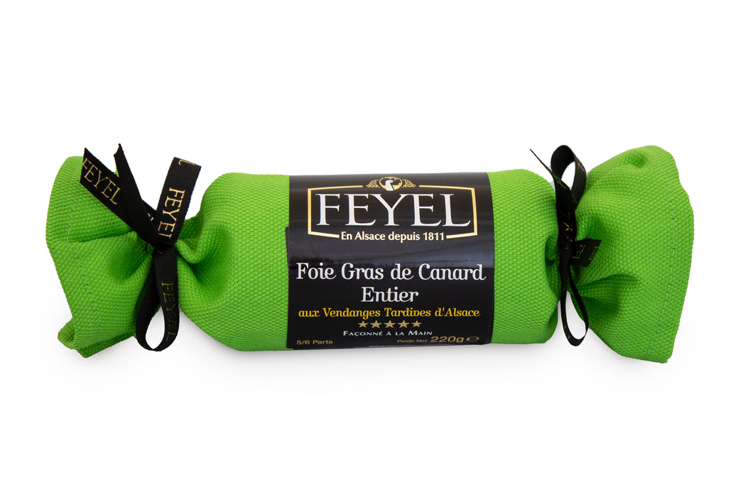 Foie Gras de Canard Entier aux Vendanges Tardives d'Alsace