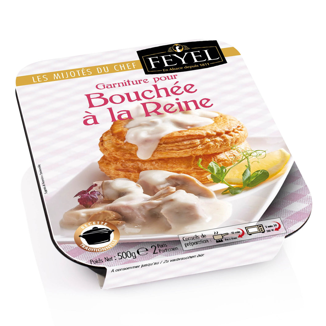 garniture bouchée à la reine 500g viande cuisinée plat cuisiné maison alsacienne feyel 